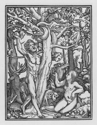 La danza della morte di Holbein: La tentazione da Hans after Holbein the Younger