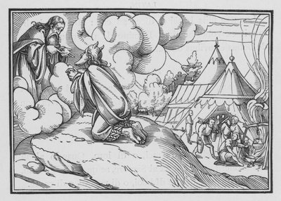 Mosè Consacra Aronne e i Suoi Figli, Levitico VIII, 1-3 da Hans after Holbein the Younger