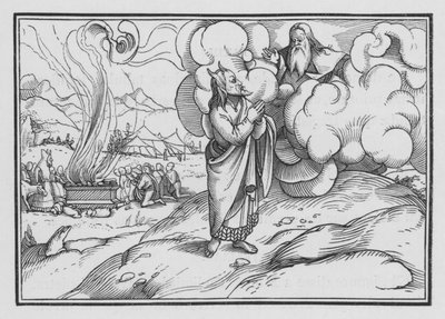 Le Offerte Bruciate, Levitico I, 2 da Hans after Holbein the Younger