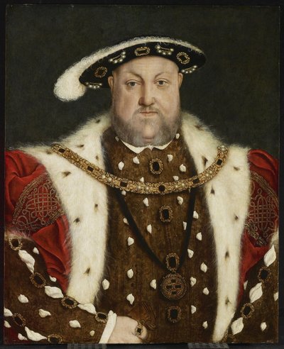 Ritratto di Enrico VIII da Hans circle of Holbein the Younger