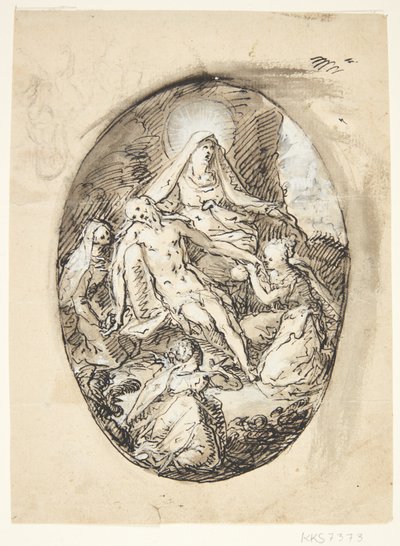Il compianto da Hans von Aachen