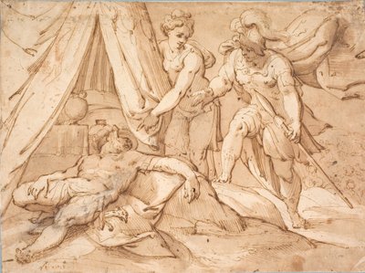 Jael e Sisera da Hans von Aachen