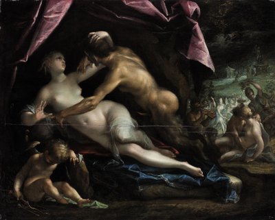 Pan e Selene da Hans von Aachen