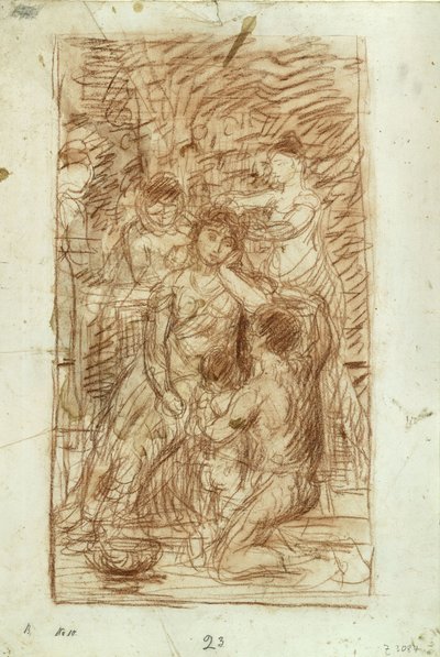 Die Toilette da Hans von Marées