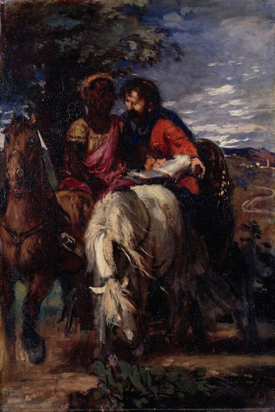 Filippo e il ciambellano da Hans von Marées