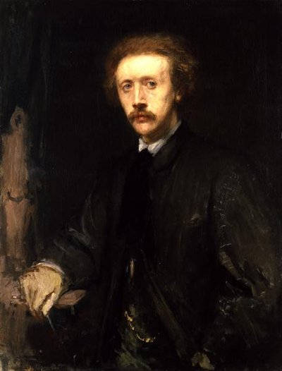 Ritratto di Konrad Knoll (1829-99), c.1863-64 da Hans von Marées