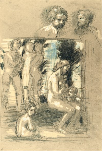 Lode della Modestia da Hans von Marées