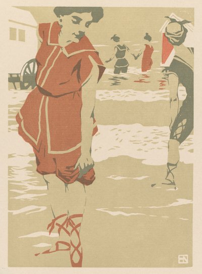 Bagnanti, c. 1900 da Hans von Newmann