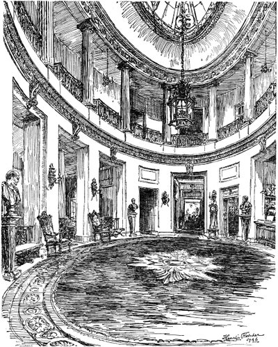 Ingresso del club RAC, Pall Mall, Londra, 1946 da Hanslip Fletcher