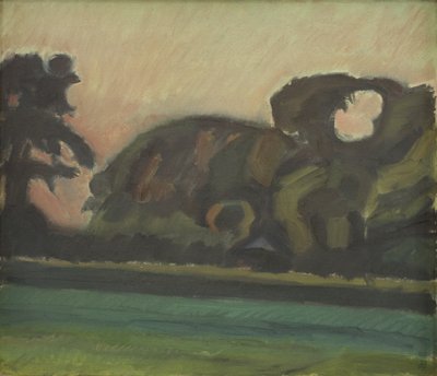 Paesaggio dopo il tramonto da Harald Giersing