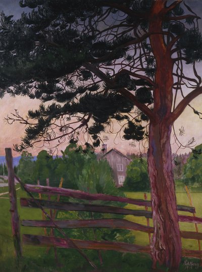 Strada di campagna da Harald Oscar Sohlberg