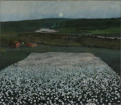 Prato fiorito nel Nord da Harald Oscar Sohlberg