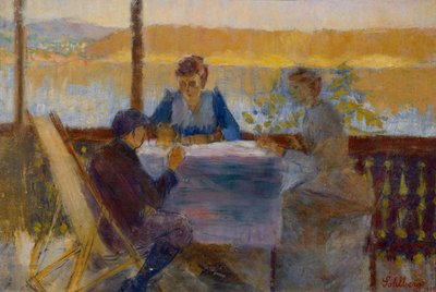 Dalla veranda, Langøen da Harald Oscar Sohlberg