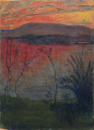 Bagliore notturno da Harald Oscar Sohlberg
