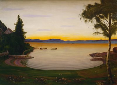 Sera tranquilla, Nærsnes da Harald Oscar Sohlberg