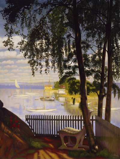 Domenica estiva nella baia di Nærsnes da Harald Oscar Sohlberg