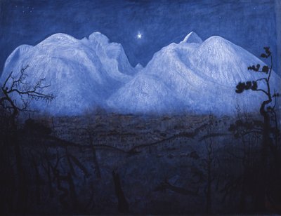 Notti invernali in montagna da Harald Oscar Sohlberg