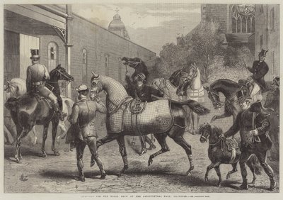Arrivi per lo spettacolo equestre alla Agricultural Hall, Islington da Harden Sidney Melville