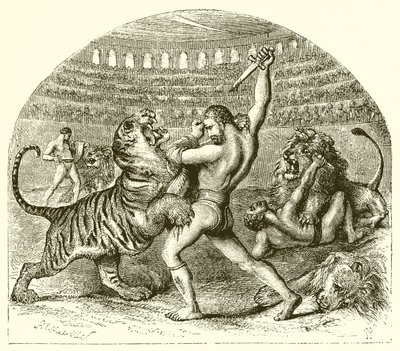 Il leone combattente dell