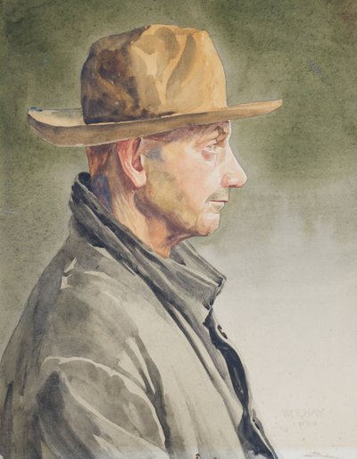 Autoritratto, 1920 da Hardie William Hay
