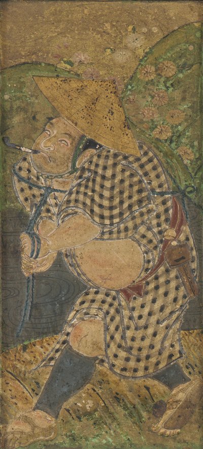 Pannello, periodo Edo da Haritsu Ogawa