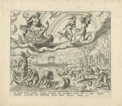 Luna, la luna, e i suoi figli (I sette pianeti) da Harmen Jansz Muller