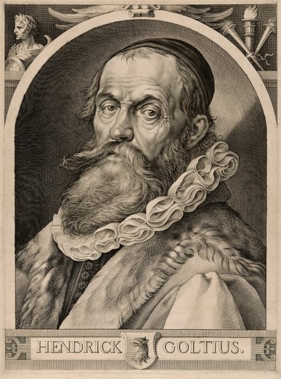 Ritratto di Hendrick Goltzius da Harmen Jansz. Muller