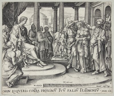 Susanna accusata dagli anziani da Harmen Jansz. Muller