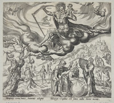 Il temperamento malinconico da Harmen Jansz. Muller