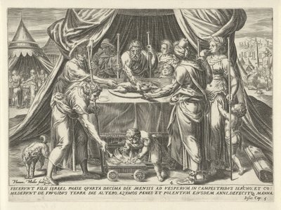 Celebrazione della Pasqua nella terra promessa da Harmen Jansz Muller