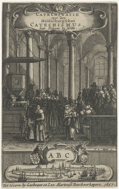 Interno di chiesa da Harmen de Mayer