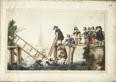 Il ponte rotto da Harmen ter Borch
