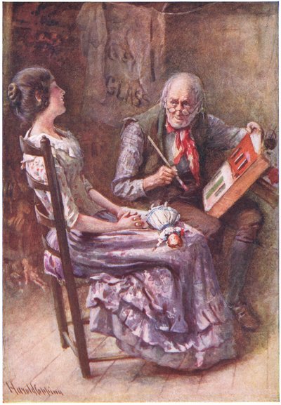 Caleb Plummer e sua Figlia Cieca, illustrazione per 