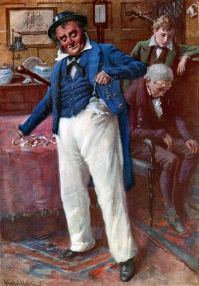 La brillante idea del Capitano Cuttle da Harold Copping