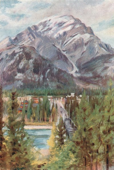 Monte Cascade, Banff da Harold Copping