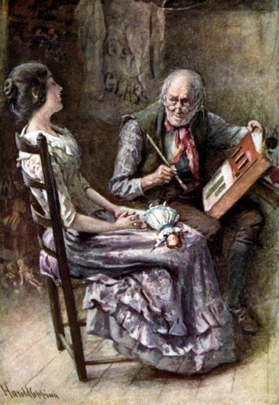 Il Grillo del Focolare di Charles Dickens da Harold Copping
