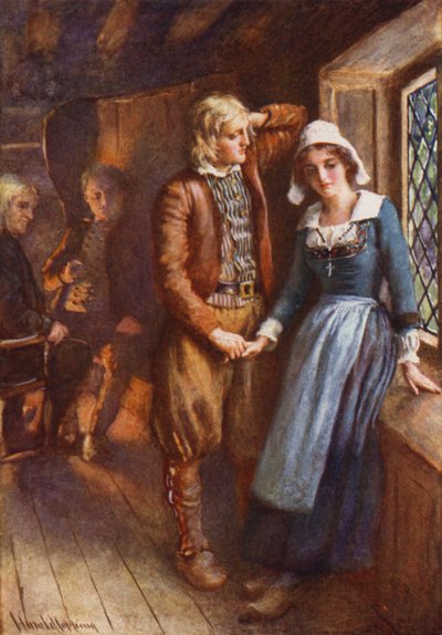 Gabriele ed Evangeline da Harold Copping
