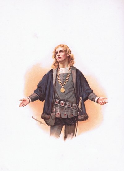 Amleto (illustrazione da Amleto) da Harold Copping