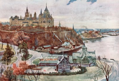 Parlamento, Ottawa da Harold Copping