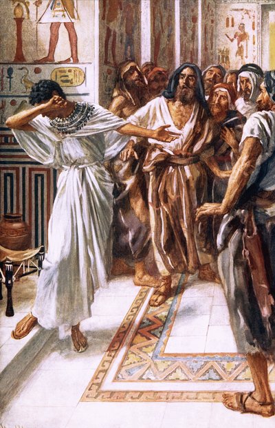 Giuseppe riconosciuto dai suoi fratelli da Harold Copping