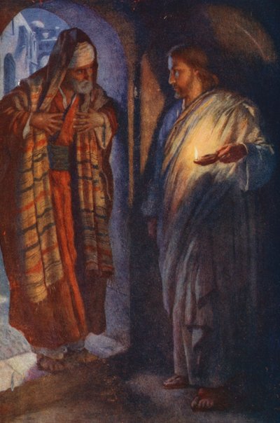 Nuovo Testamento: Nicodemo da Harold Copping