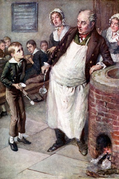 Oliver Twist da Harold Copping