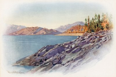 Sul lago Kootenay da Harold Copping