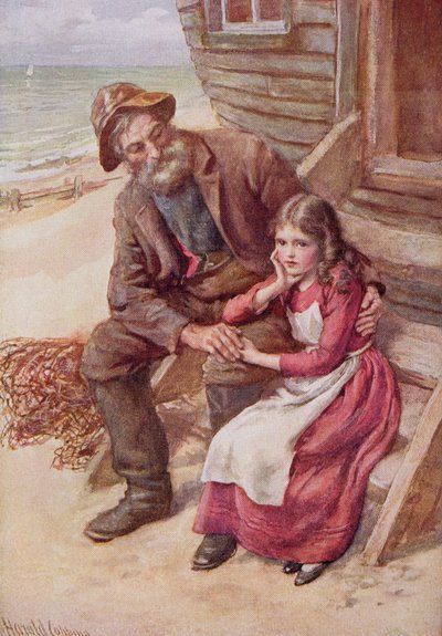 Peggotty e Piccola Emily, illustrazione per 