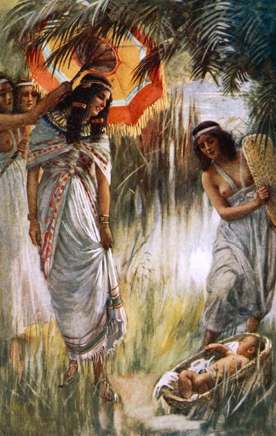 La figlia del Faraone da Harold Copping