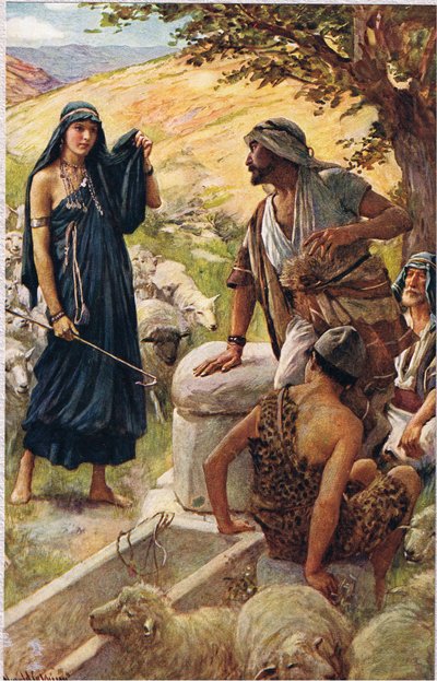 Rachele, illustrazione da 