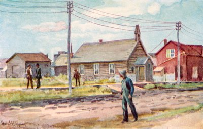 La Chiesa di Tronchi, Lloydminster da Harold Copping