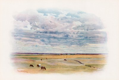 La prateria a Elstow, Saskatchewan da Harold Copping