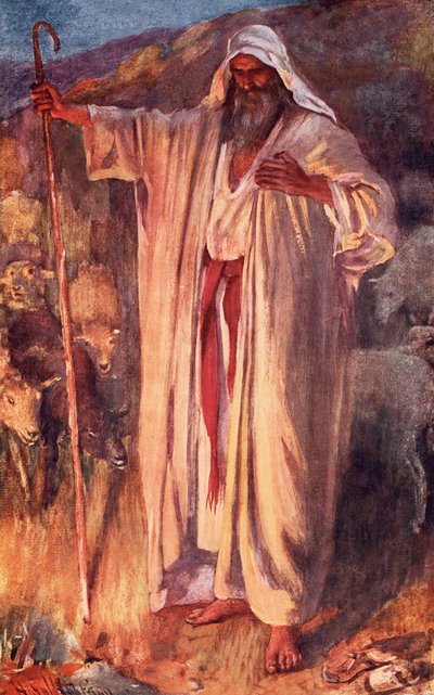Il roveto ardente da Harold Copping