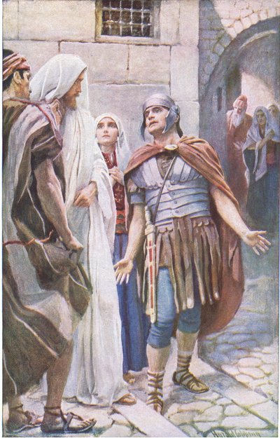Il centurione, illustrazione da Harold Copping Pictures: The Crown Series, c.1920s da Harold Copping